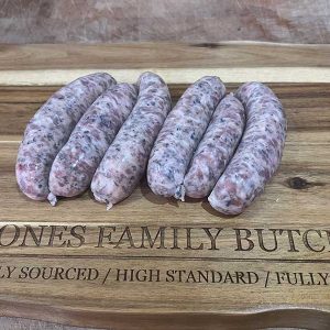 Pork and sage sausages, pack of 6