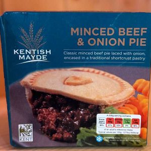 Kentish Mayde Minced Beef and Onion Pie