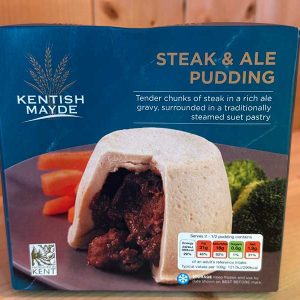 Kentish Mayde Steak & Ale Pudding