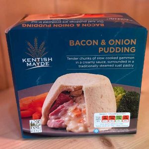 Kentish Mayde Bacon & Onion Pudding