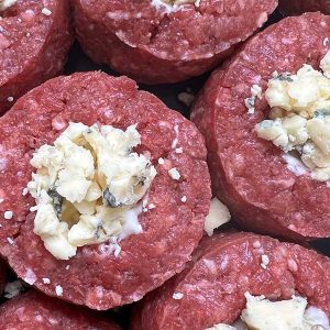 Stilton steak truffle