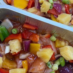 Sweet and Sour Chicken Traybake