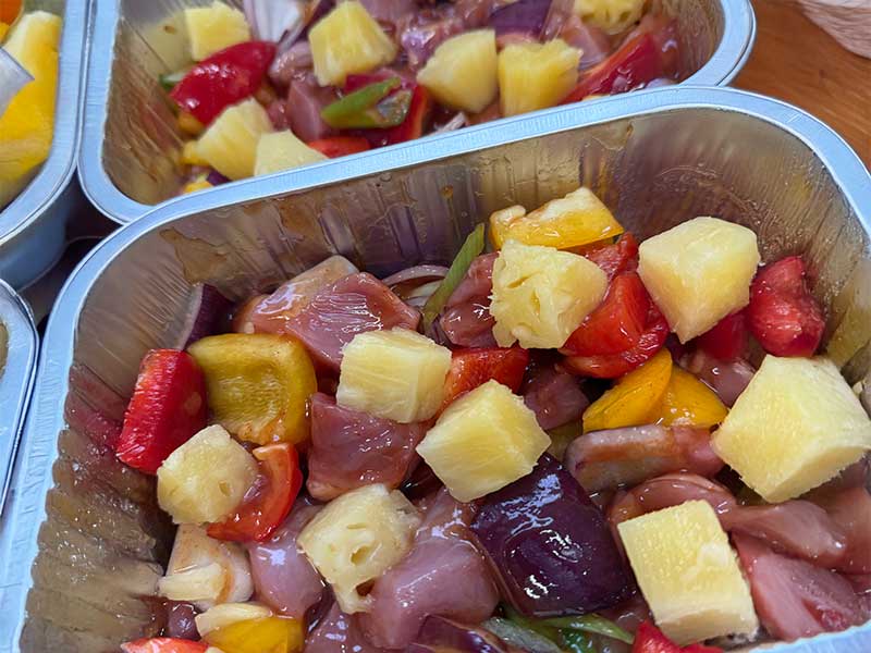 Sweet and Sour Pork Traybake