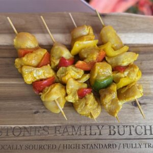 Lemony Garlic Chicken Kebab